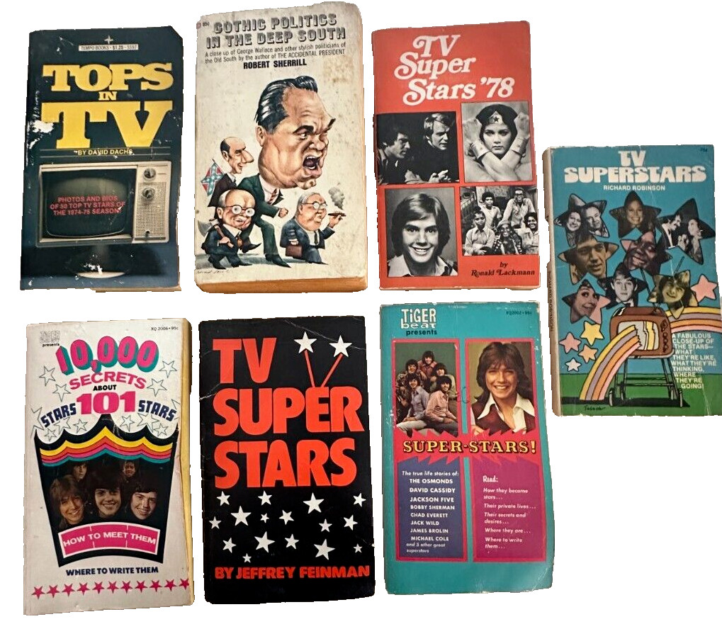 Vintage 1960s & 1970s paperback books. All are included. Ships with tracking