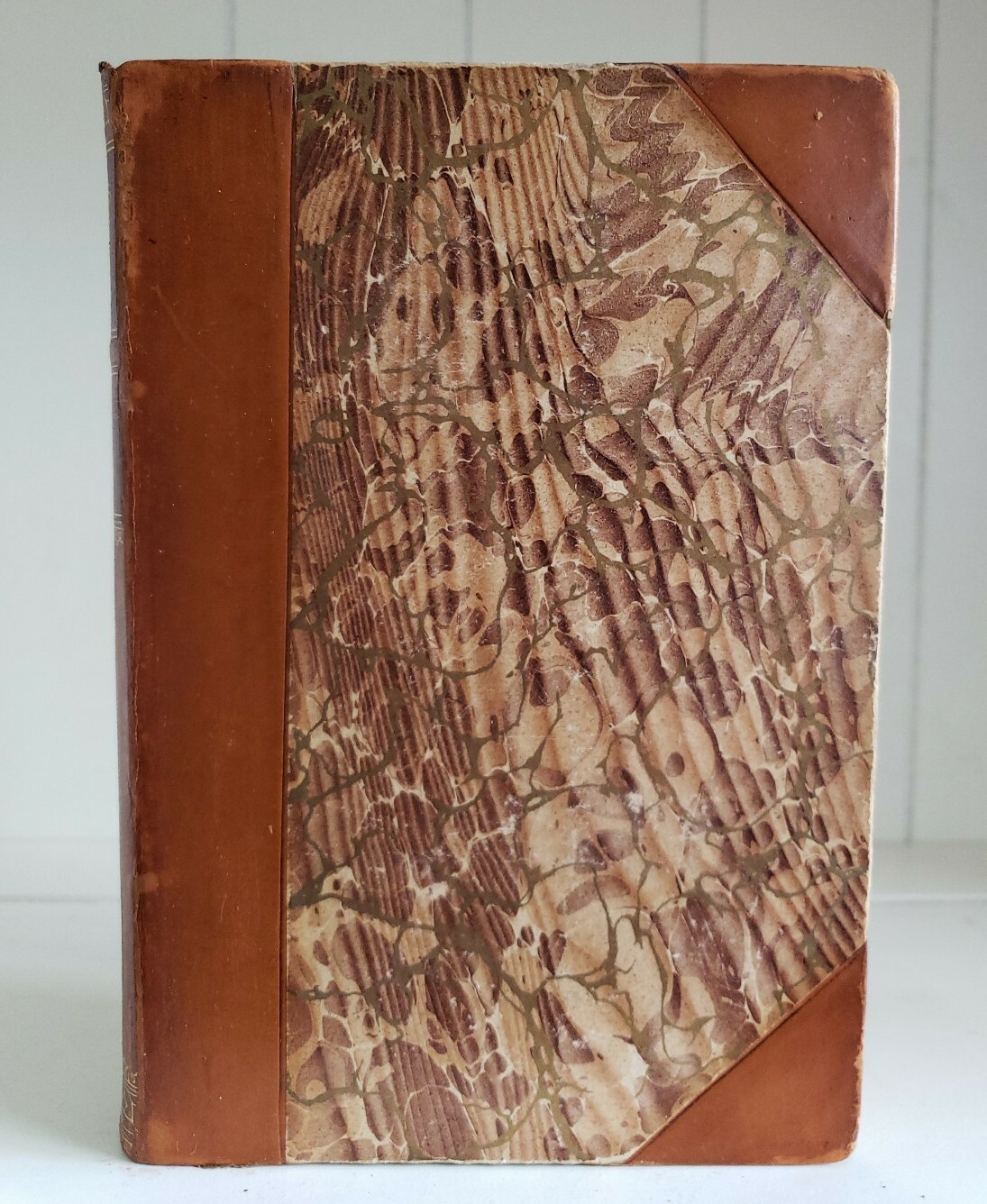 Theophrastus Such, Jubal etc George Eliot Antique 1893 Victorian Leather Classic