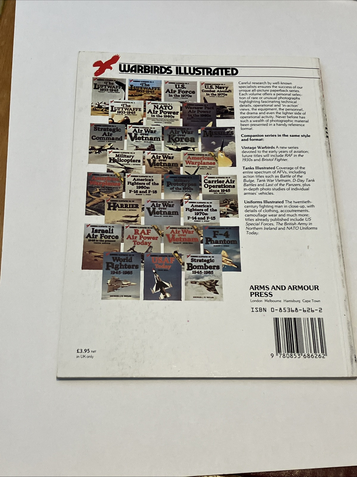 Warbirds Illustrated #24 U.S. Spy-planes Military Air Force Aviation. 1985, 72p