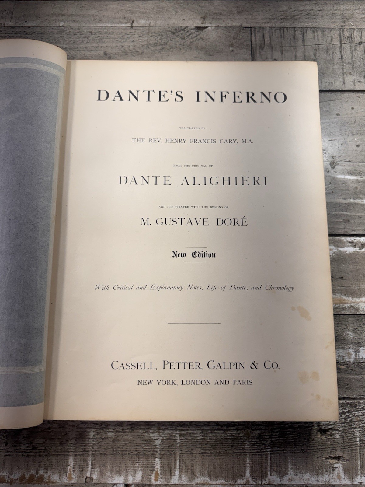 c. 1880’s – Dante’s Inferno – Alighieri – Gustave Doré – Illustrated Folio