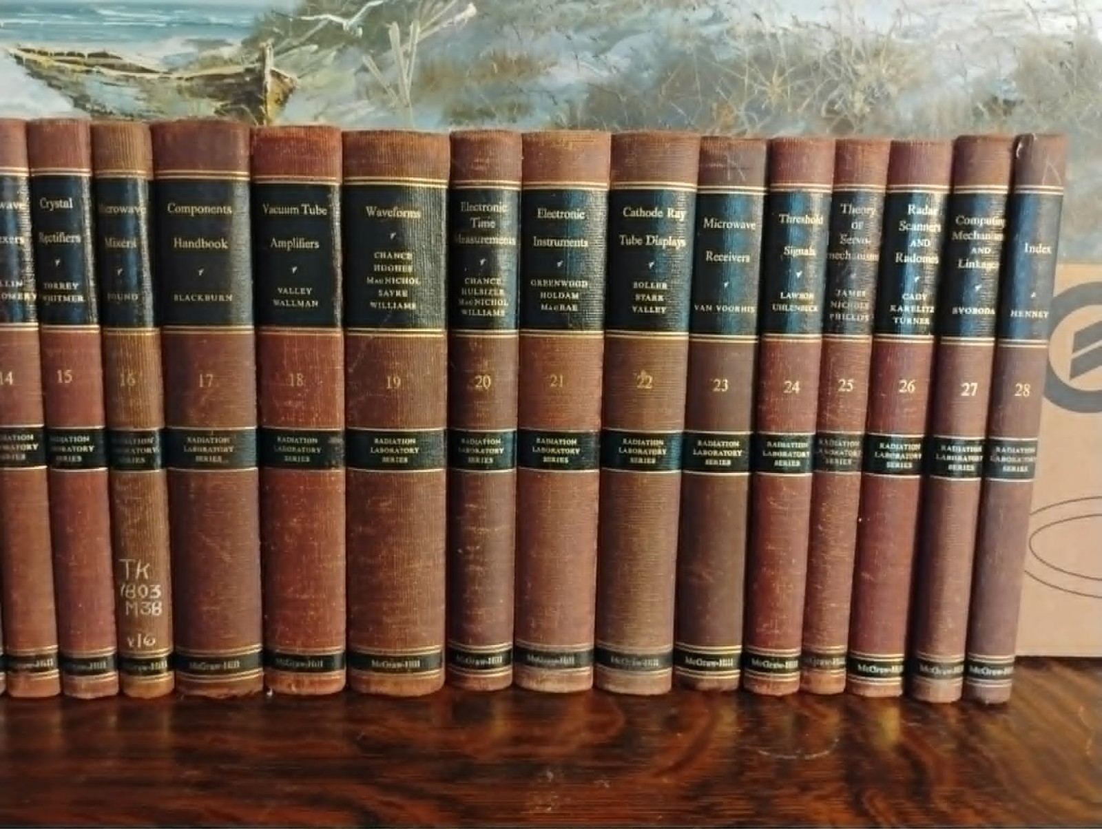 Good Condition MIT Radiation Laboratory Series FULL SET w/ Inserts