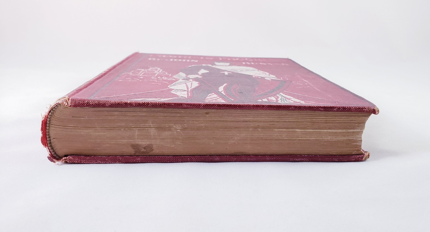 Antique The Pilgrims Progress John Bunyan The Christian Herald Red Line Edition