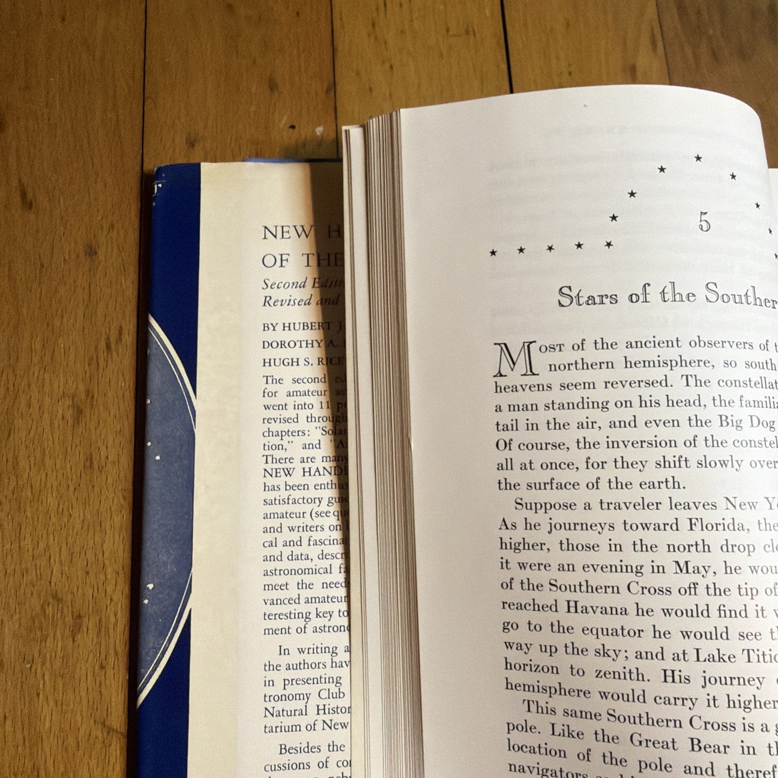 New Handbook of the Heavens 1956 Revised HC DJ Vintage Astronomy