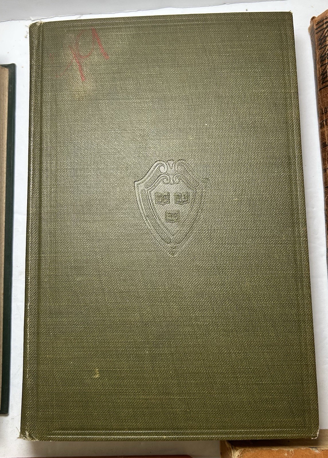 Lot of 9 Unique Antique & Vintage Decorative Books Various Authors & Sizes