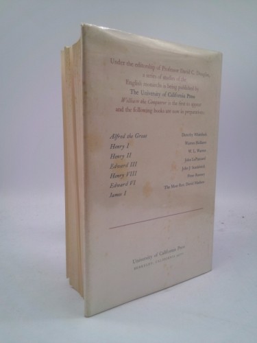 William the Conqueror: The Norman Impact Upon England by David C. Douglas