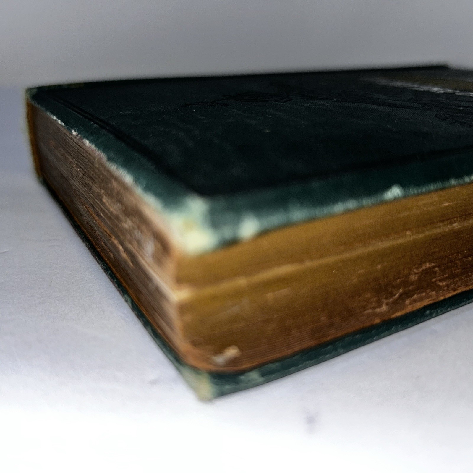 Antique Tennyson Poems Hurst & Co New York Hardcover Victorian Book As Is
