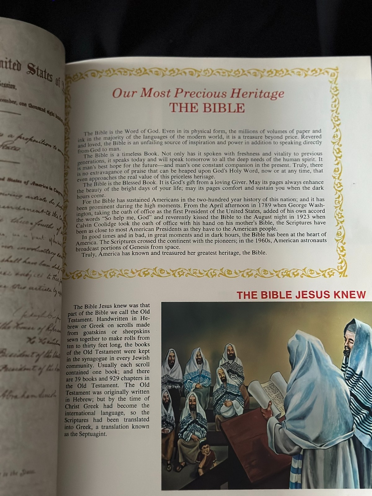 Vintage 1976 (KJV) Bible – Bicentennial Commemorative Freedom edition