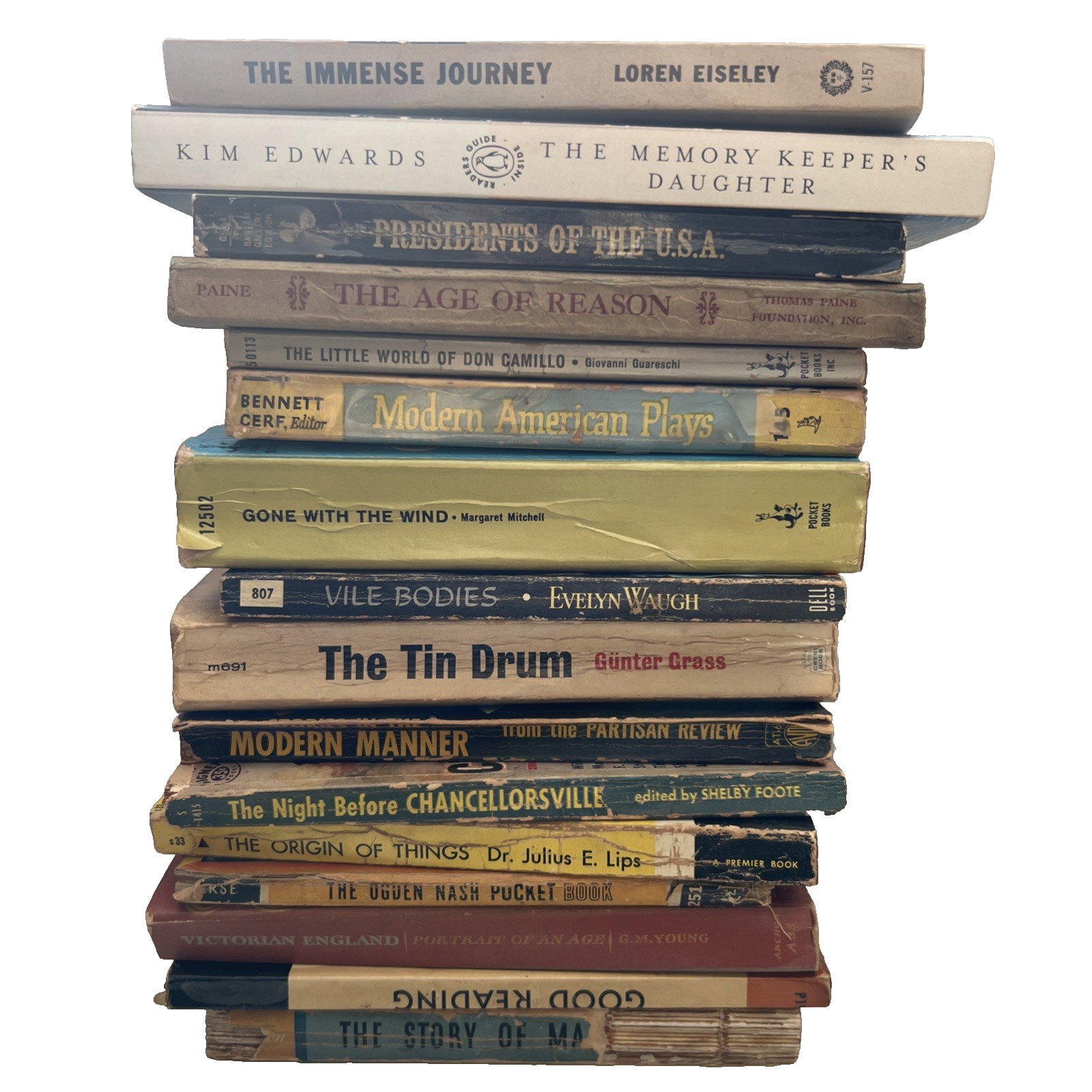 20 Assorted Vintage Paperbacks