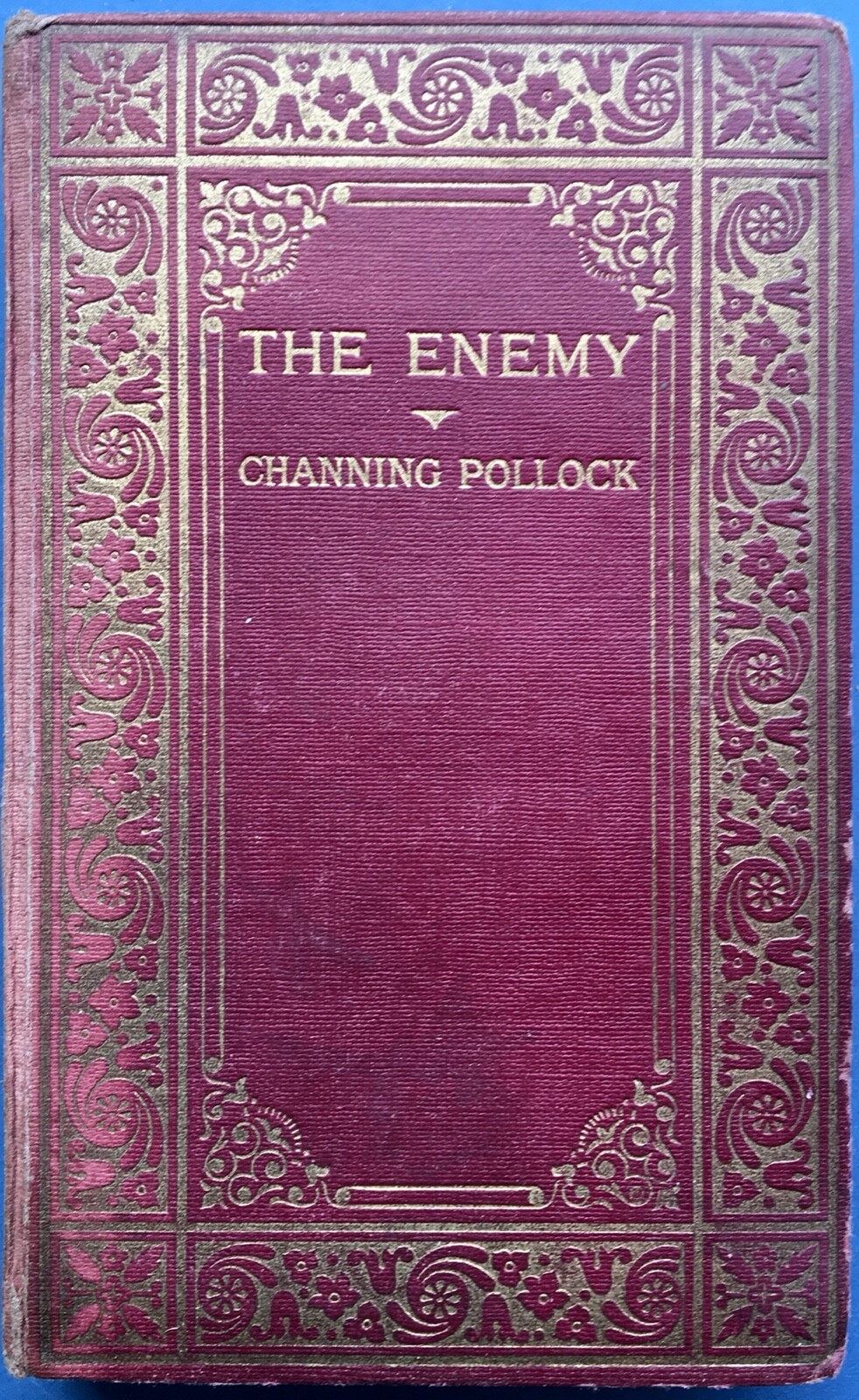 The Enemy Hardback 1920s Photoplay Channing Pollock Fred Niblo Lillian Gish RARE
