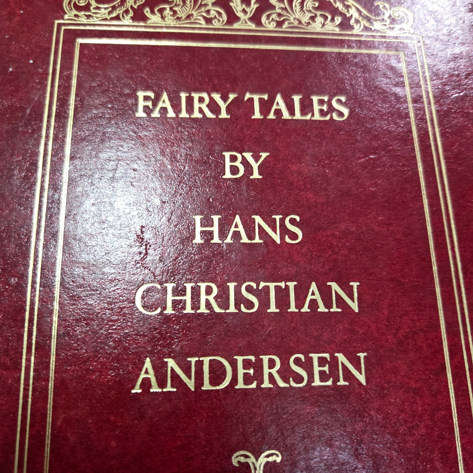 Fairy Tales by Hans Christian Anderson Published Avenel Books 1975 Hard Cover