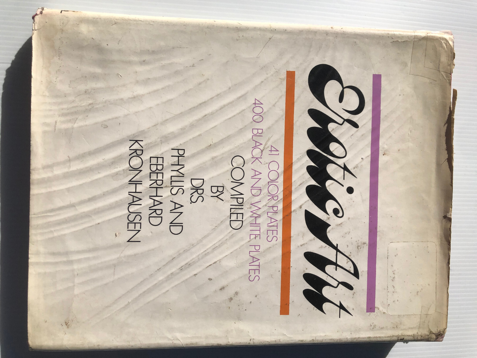 EROTIC ART in the FINE ARTS 1968 1st edt. h/c book Dr. PHYLLIS KRONHAUSEN