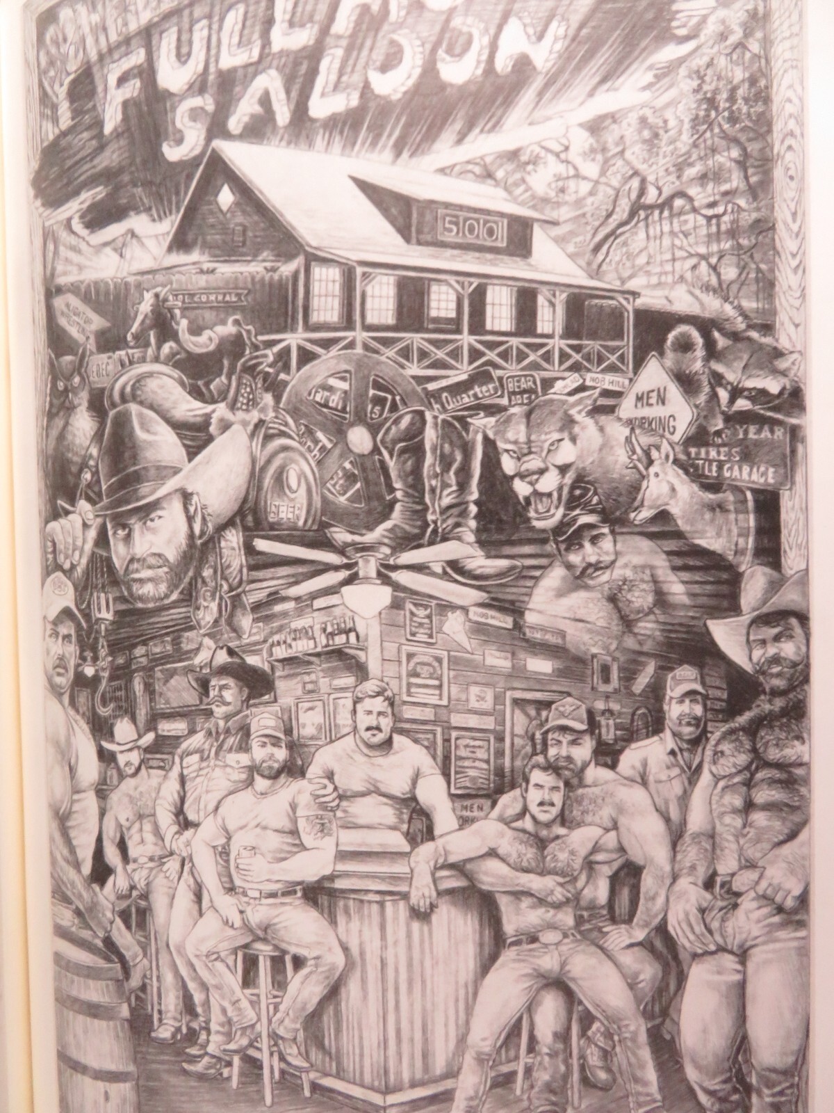 BEARS, BEASTS & MASCULINE BEAUTIES THE EROTIC ART DaDe/URSUS BOOK BRUSH CREEK