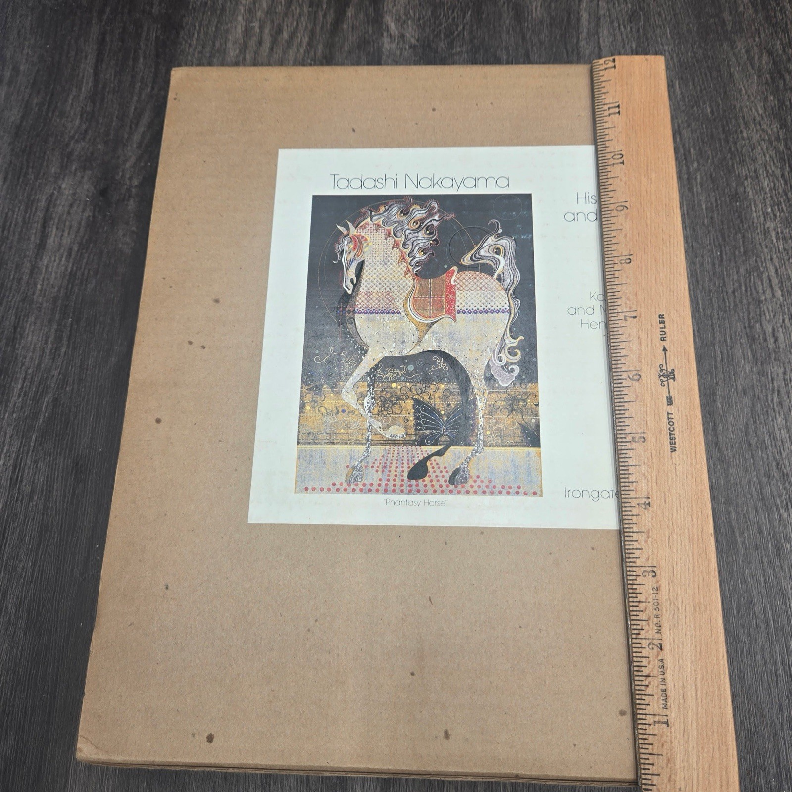Signed Tadashi Nakayama His Life & Work HC Slipcase 1982 Limited Edition