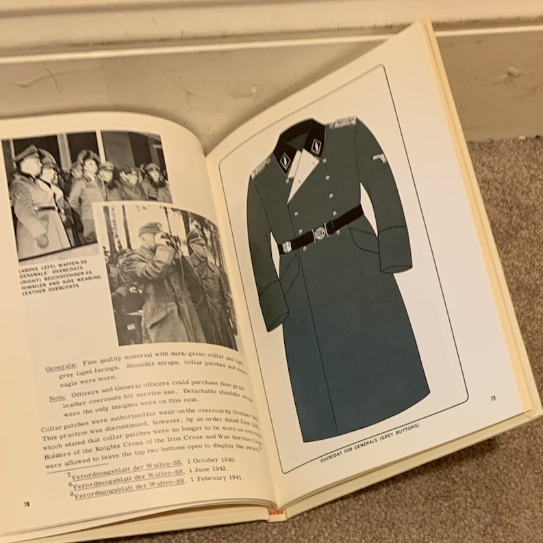 UNIFORMS ORGANIZATIONS HISTORY OF WAFFEN SS VOLUME 1 GERMAN MILITARY WAR BOOK