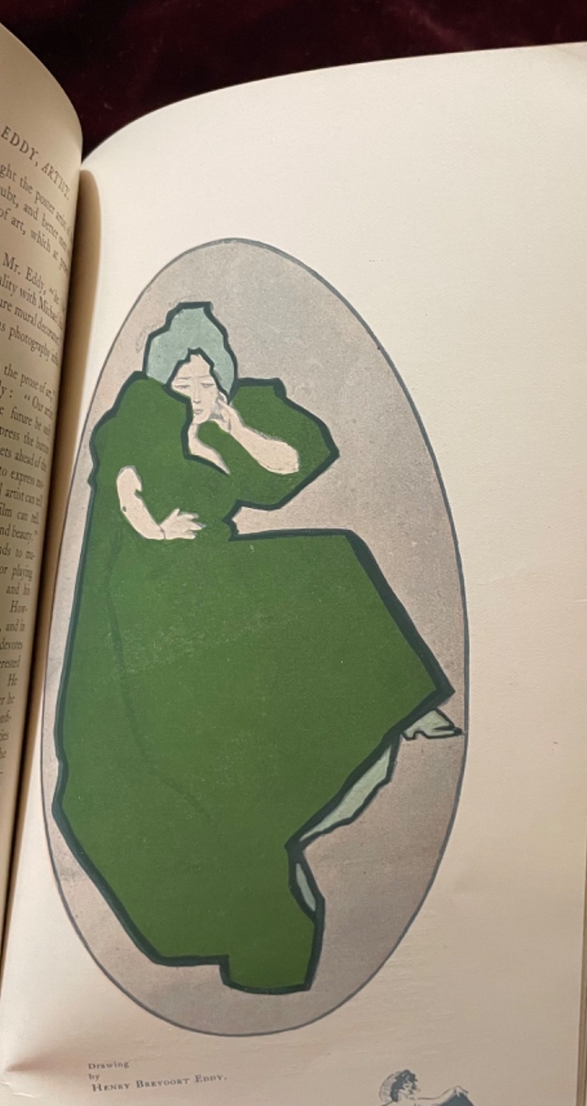 1896 BRADLEY HIS BOOK WILL BRADLEY ART NOUVEAU ARTS & CRAFTS PEACOCK PRINTING