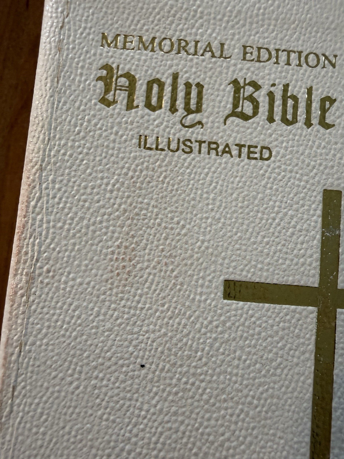 Vintage Leather 1969 Memorial Edition Holy Bible Franciscan Herald Press
