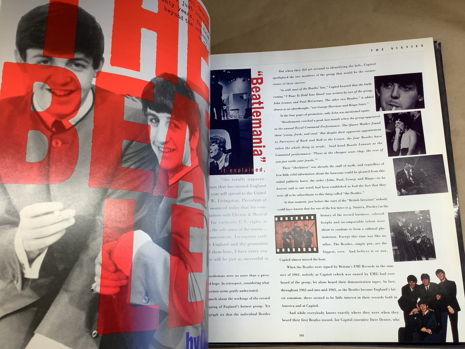 Capitol Records (1942 – 1992) 50th Anniversary Book /Music History Limited Promo