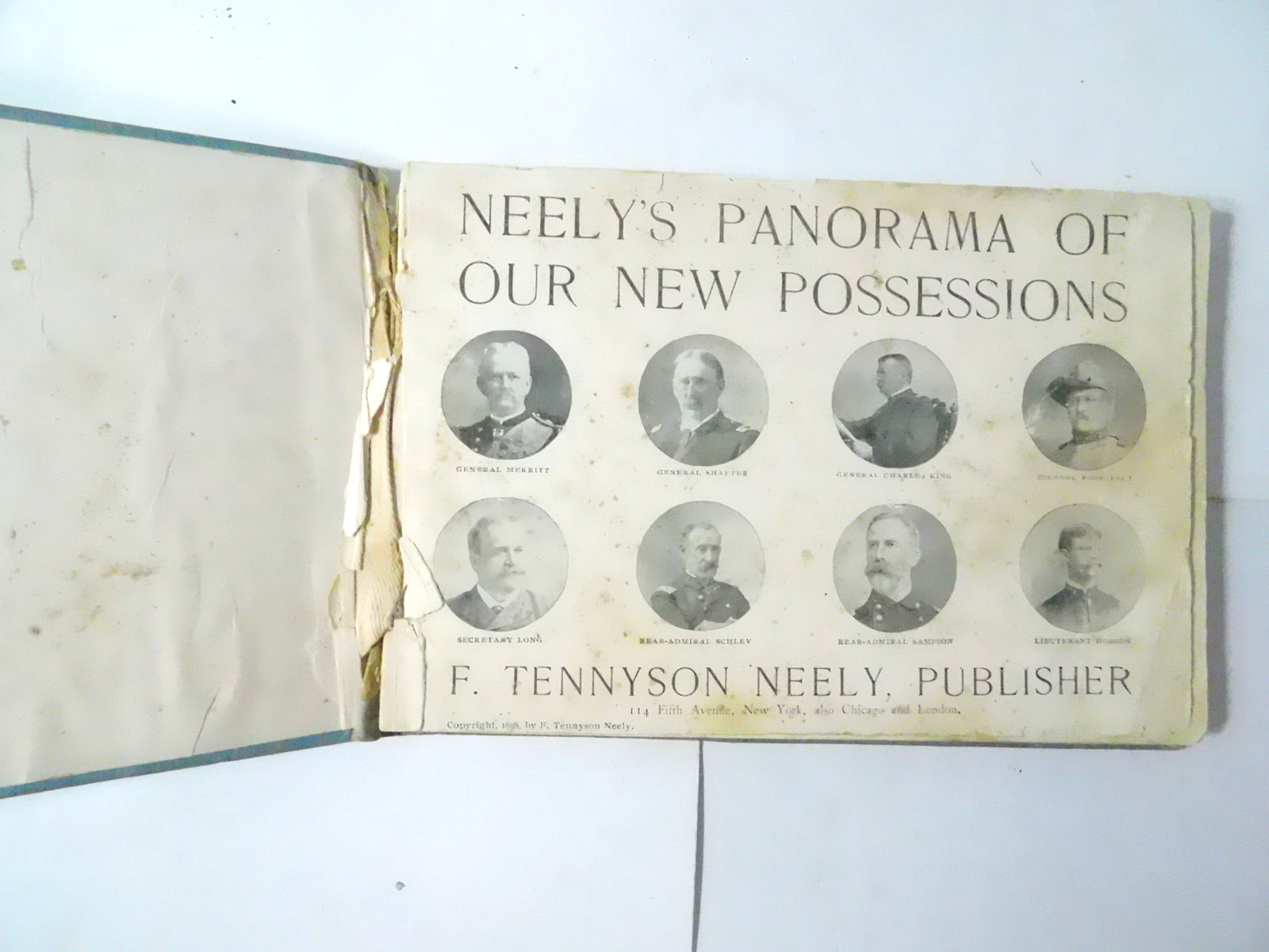 NEELEY’S PANORAMA of Our New Possessions-Cuba, Puerto Rico, Military, Tampa 1898