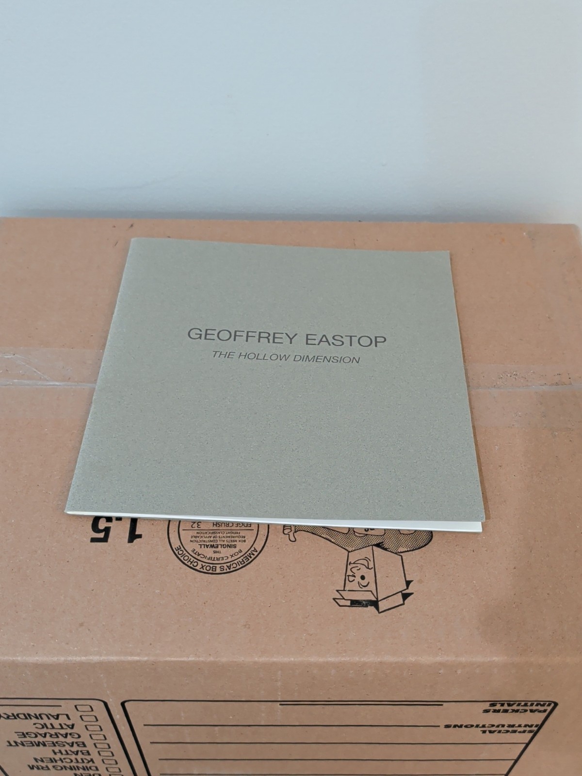 Geoffrey Eastop the Hollow Dimension. London, The Berkeley Gallery. 2002 Catalog