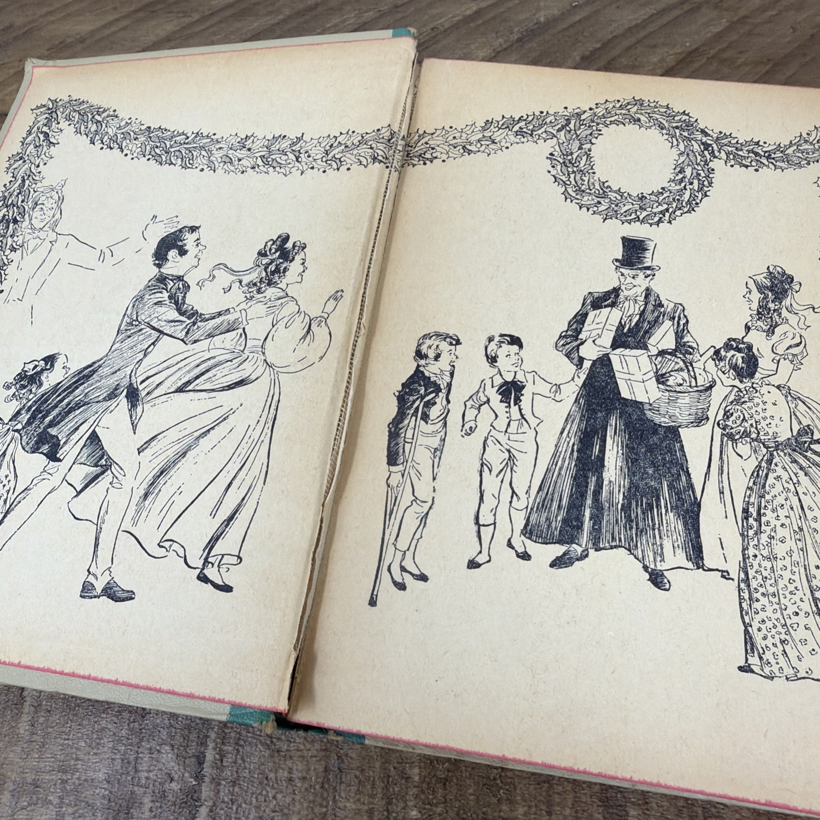 Christmas Stories Charles Dickens Hardcover Whitman Publishing 1951 Vintage