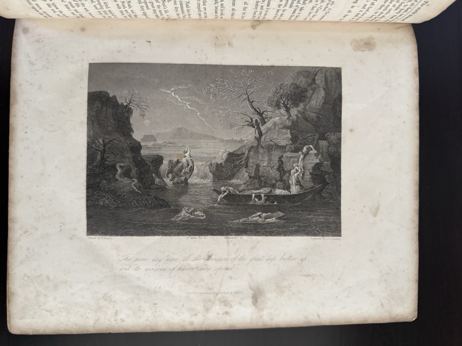 Welsh-English Duoglott King James Bible, Mid-1800s