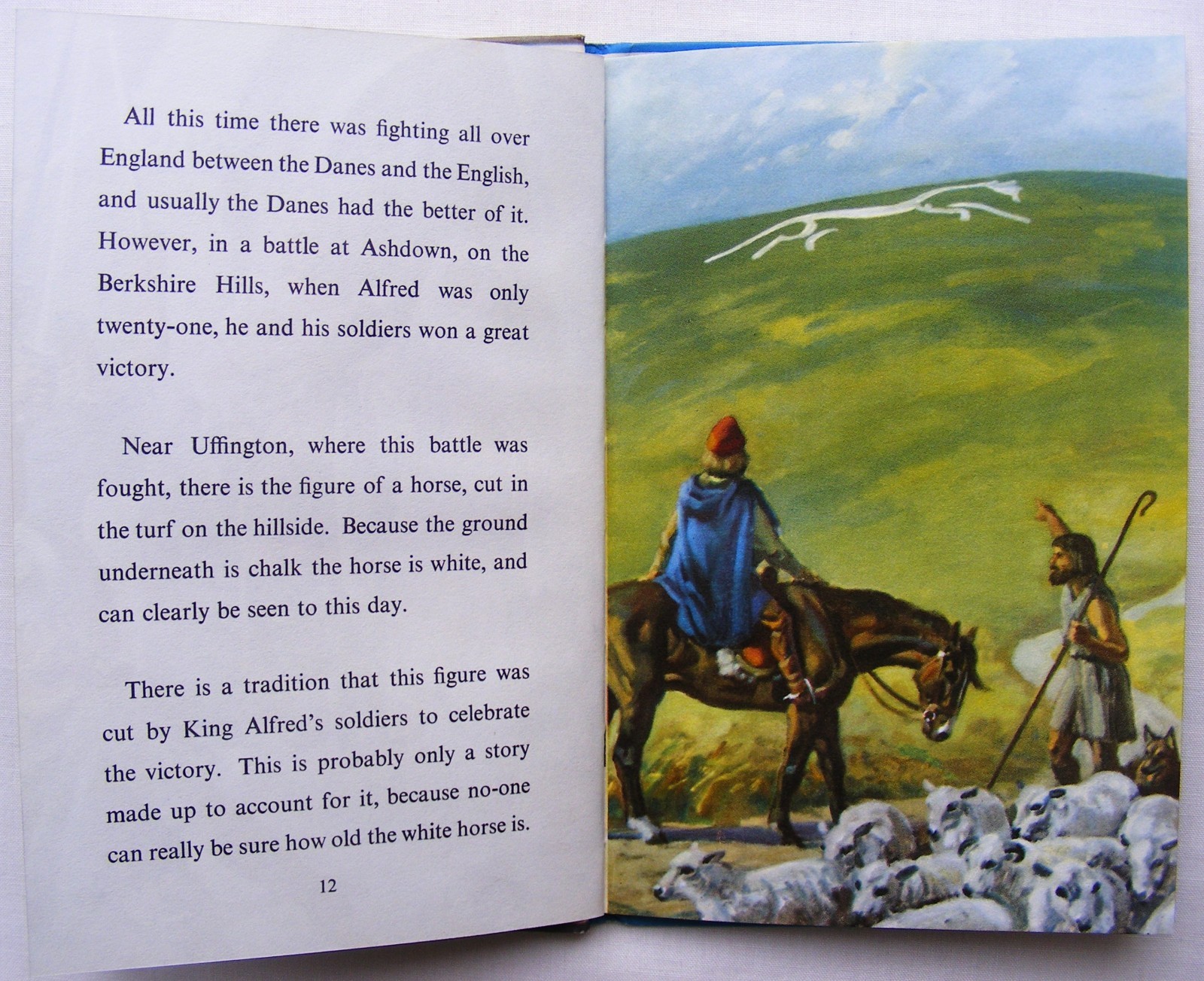 Vintage Ladybird Book – King Alfred the Great–History 561-VGC/Fine +FREE COVER+