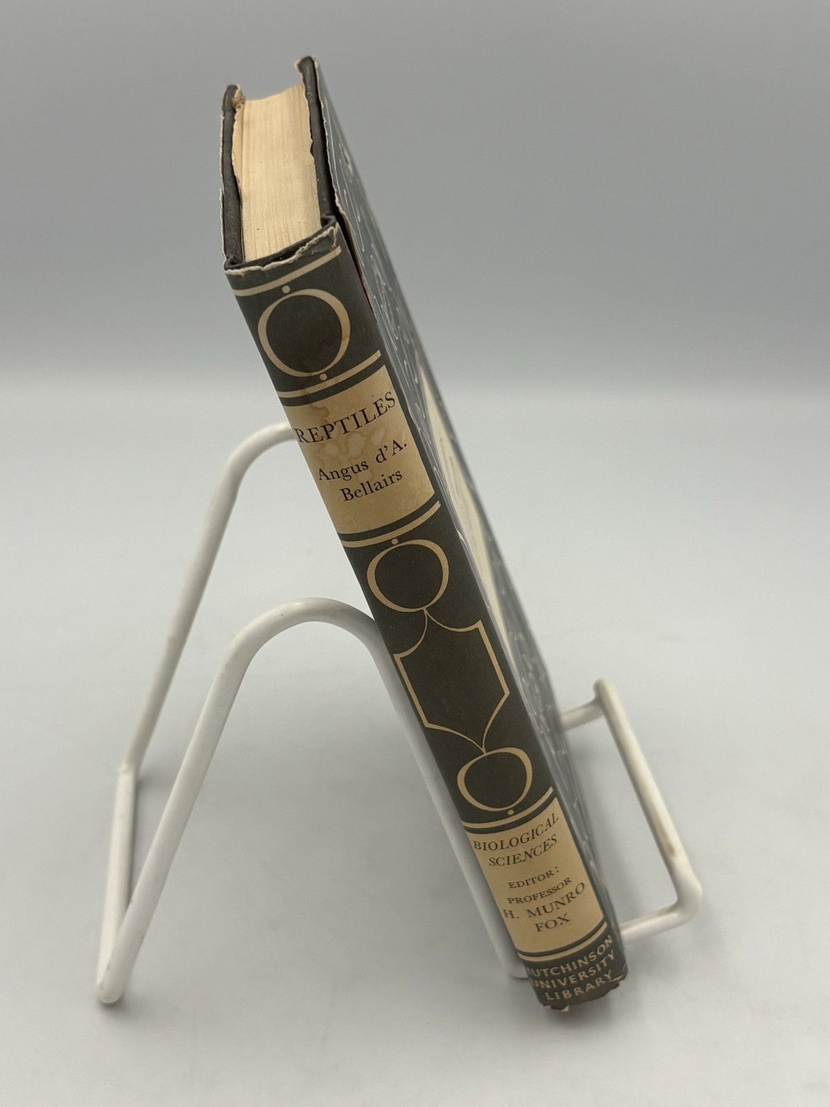 Reptiles By Angus D’A. Bellairs (1957) 1st Edition Vintage HC Printed in UK