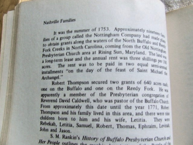 Nashville A Family Town 1975-76 Paragraphs From History – Various Authors 1978