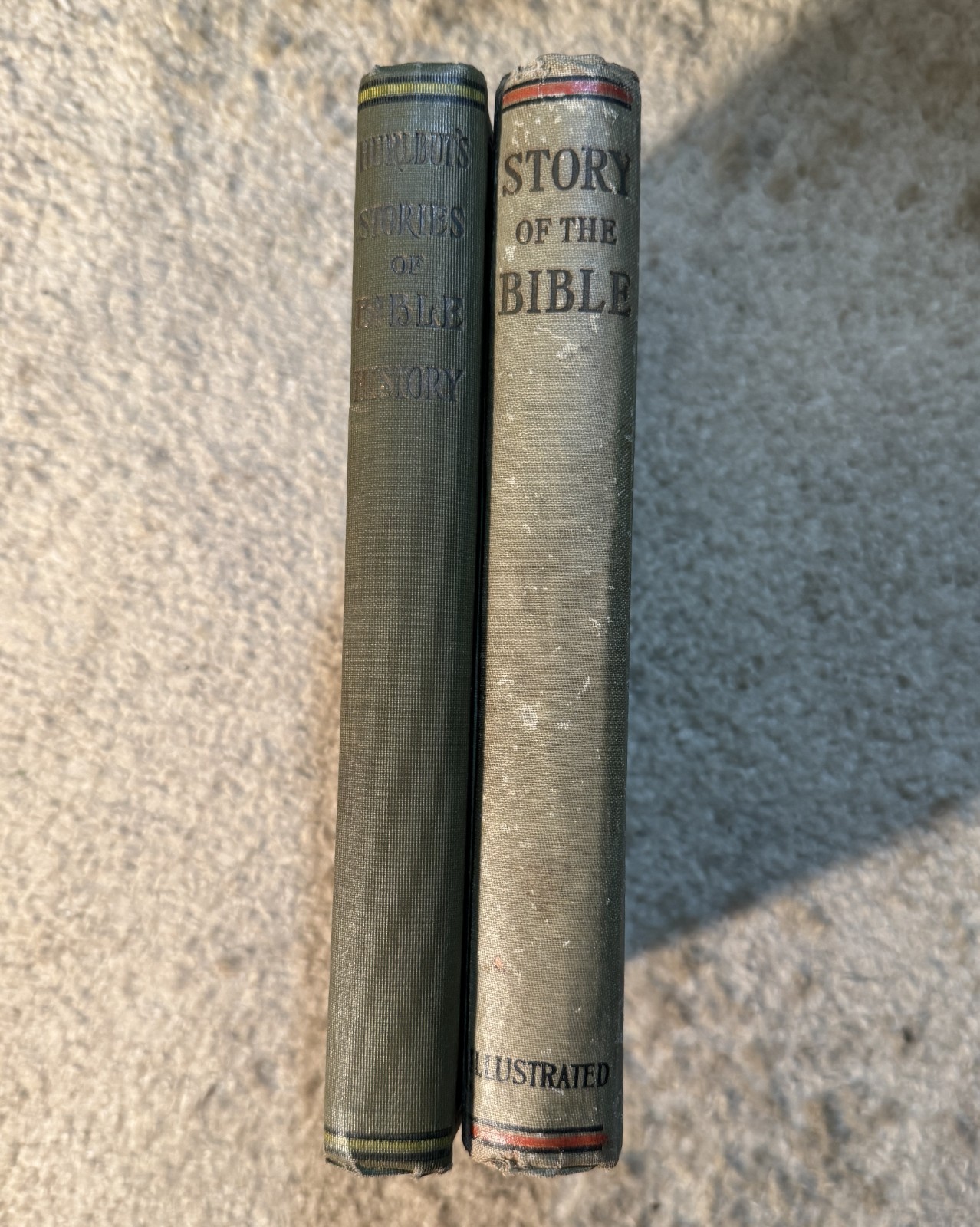 Hurlbut’s Stories of Bible History & Beautiful Story of the Bible – Dated 1905