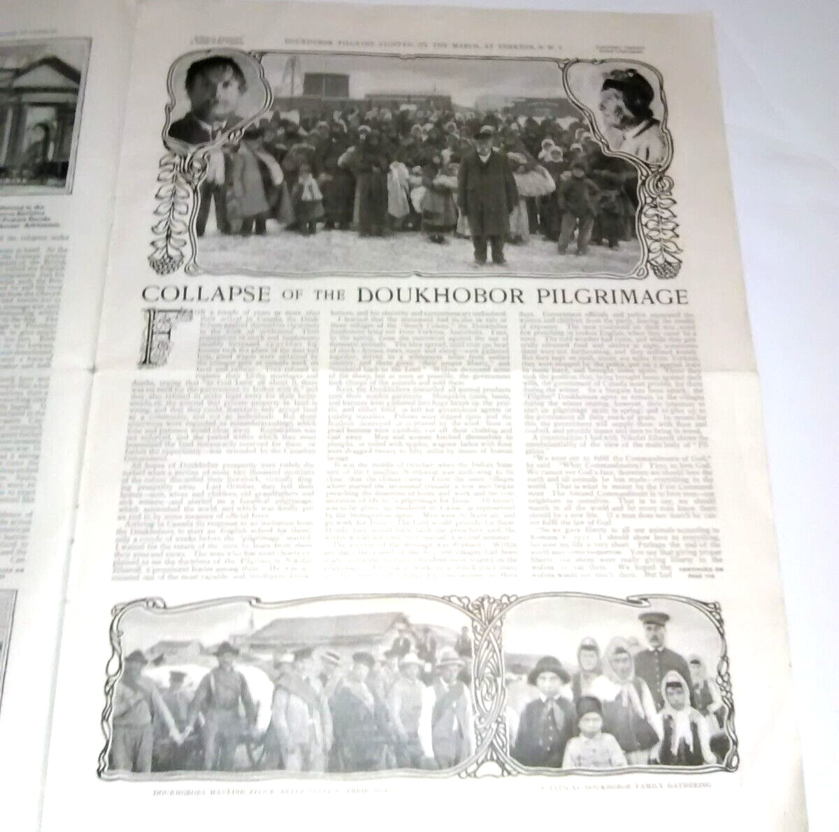 Christian Herald ~ December 31, 1902 ~ Collapse Of The Doukhobor Pilgrimage