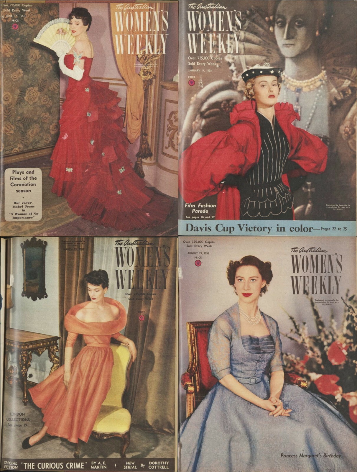 The Australian Women’s Weekly Magazine Vol.7 (1951-1953) – 157 Old Issues on DVD