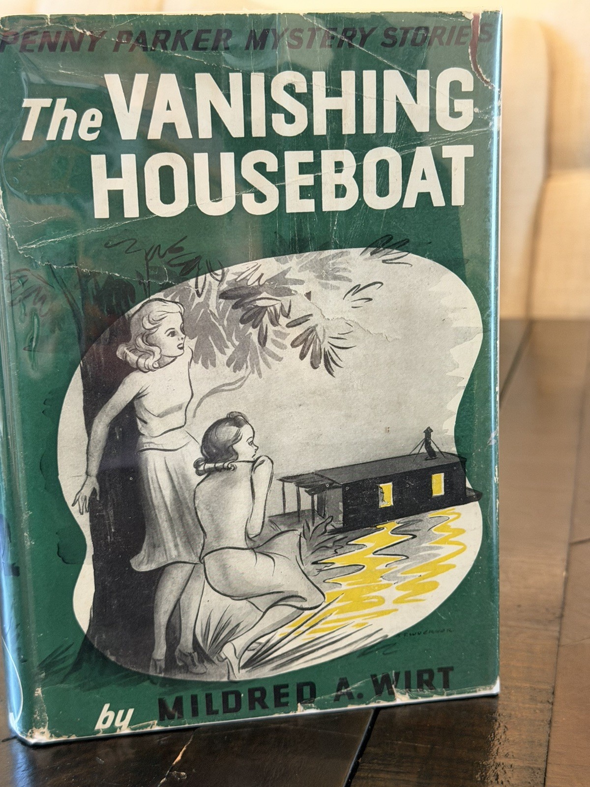Penny Parker The Vanishing Houseboat by Mildred A. Wirt Cupples Leon 1939 HC