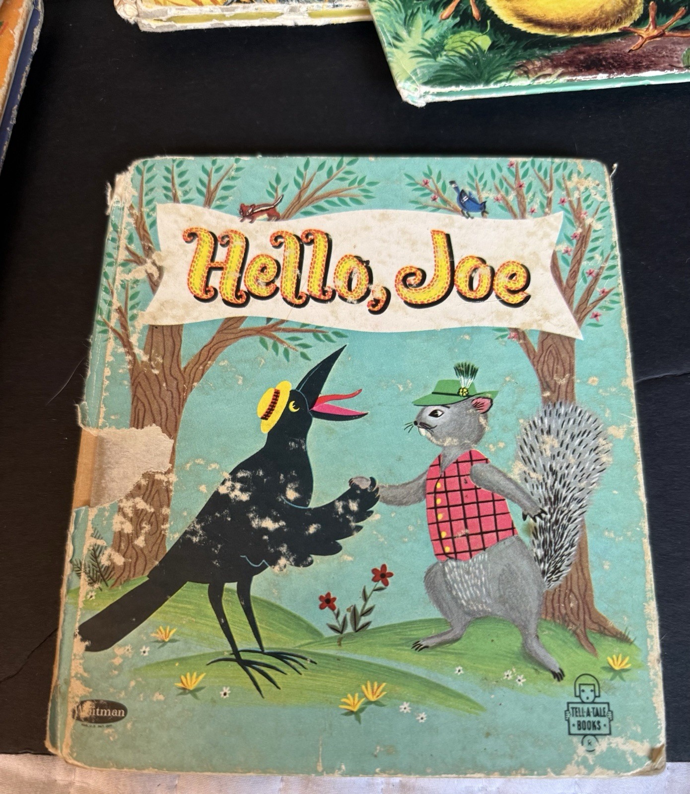 Lot of 8 Vintage 1950’s-60’s WHITMAN Tell-A-Tale Children’s Animal Books