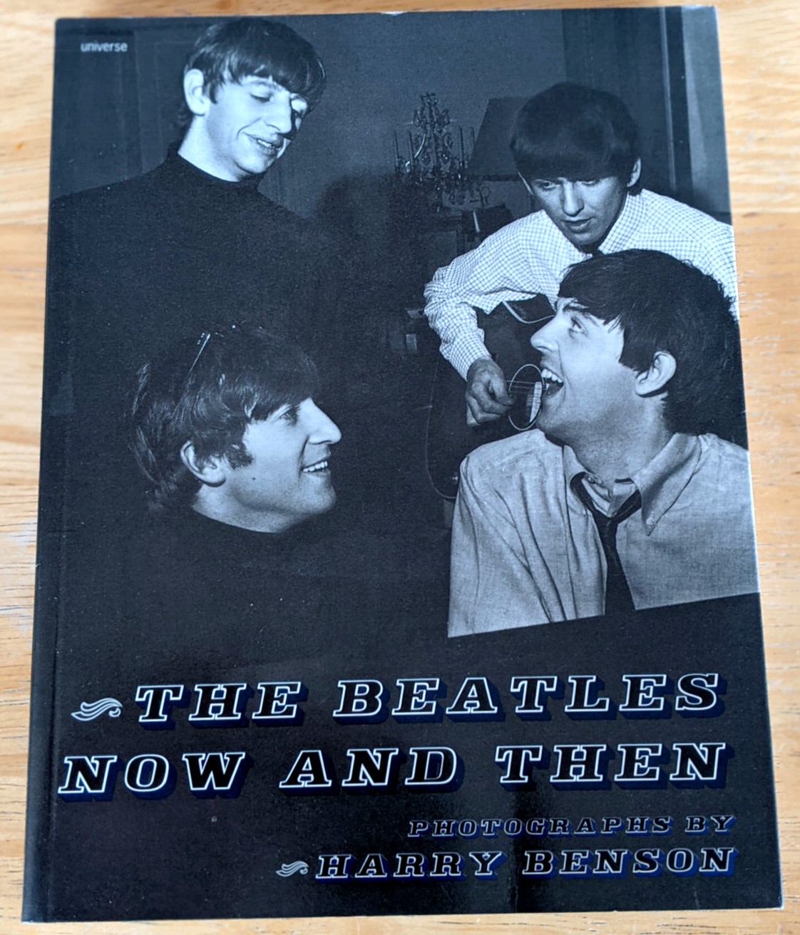 The Beatles Now And Then Harry Benson SIGNED Large Paperback