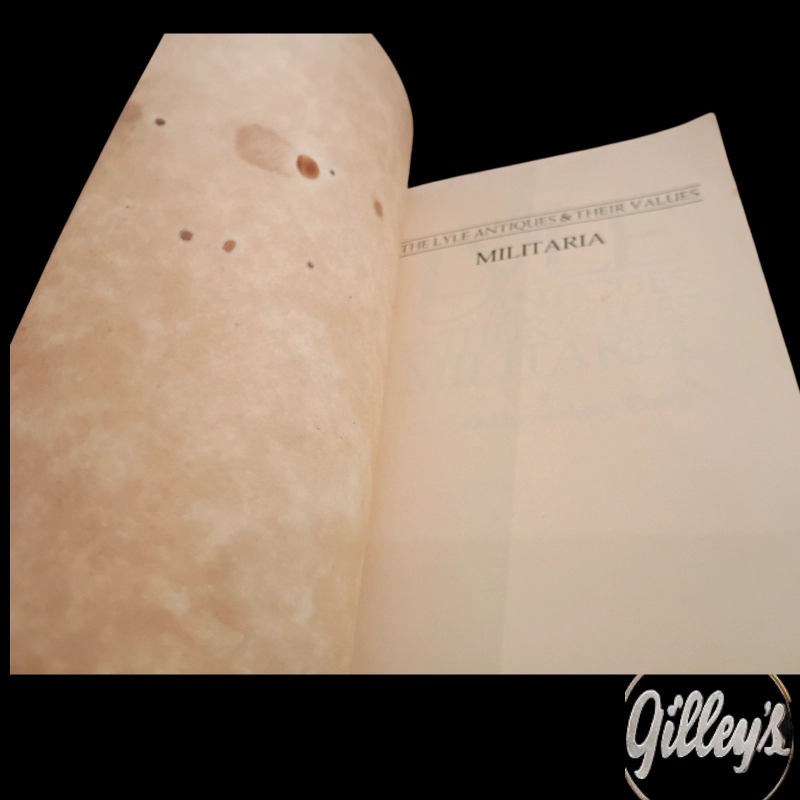 Lyle Antiques & Their Values MILITARIA Identification Price Guide 1983 Tony…
