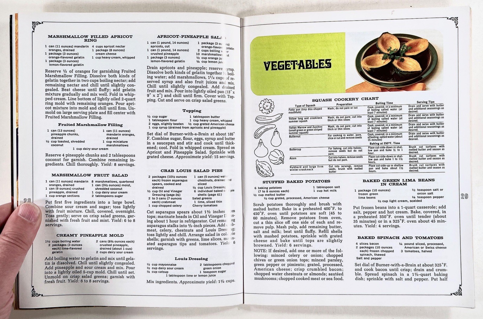 1967 FESTIVE FOODS FOR FAMILY FUN cookbook Wisconsin Gas Company MID-CENTURY