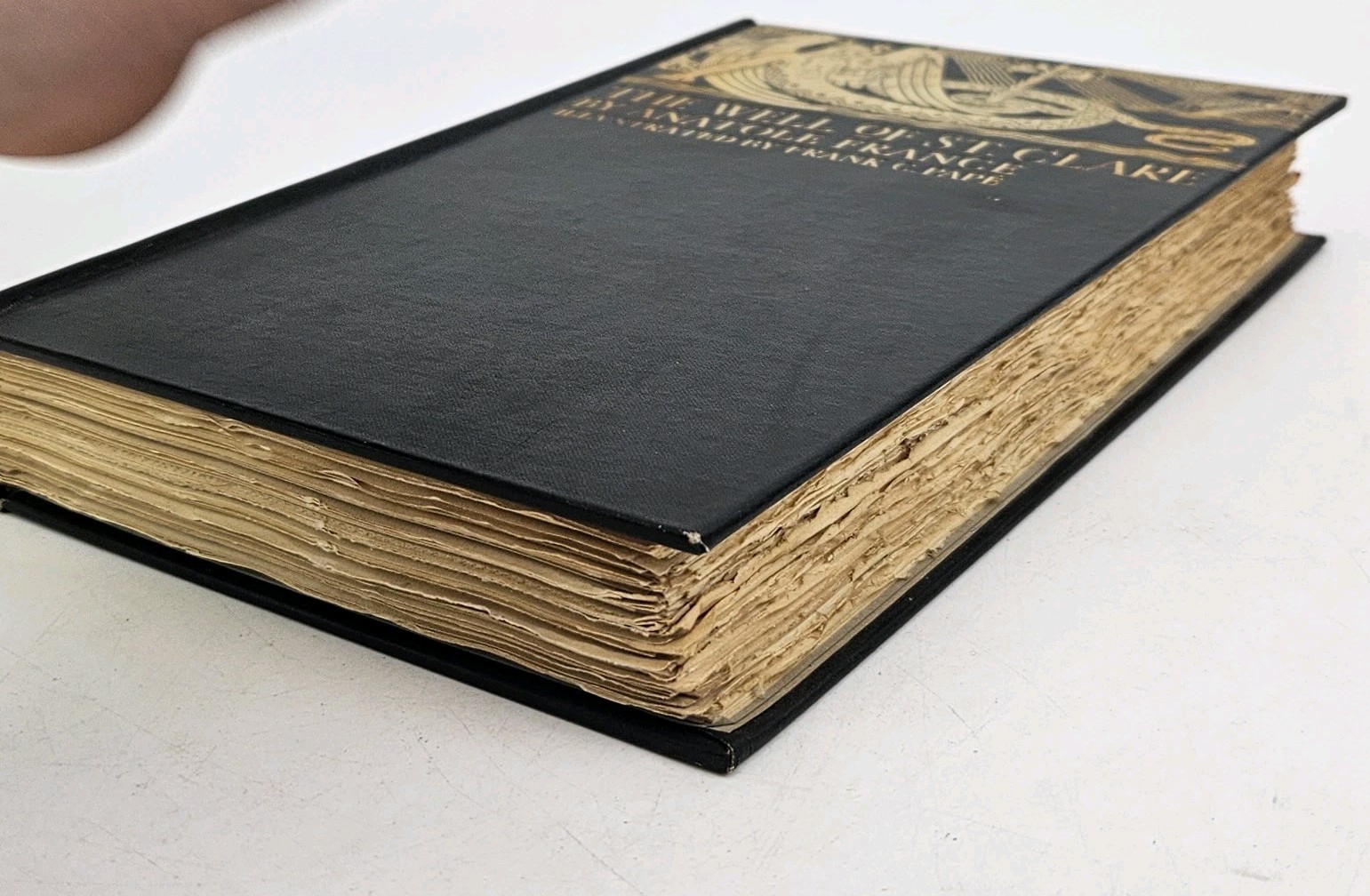 1928 The Well of St. Clare Anatole France Frank C. Pape Illustrated HC Book