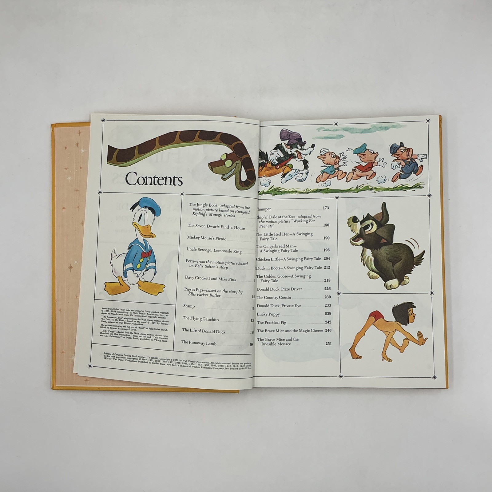 Walt Disney Fun Favorites, Great Moments in Fiction & Fantasy On Parade- 1970