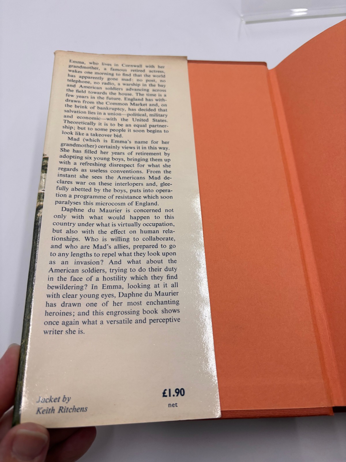 Rule Britannia Daphne Du Maurier First Edition 1972 Gollancz UK Hardcover DJ