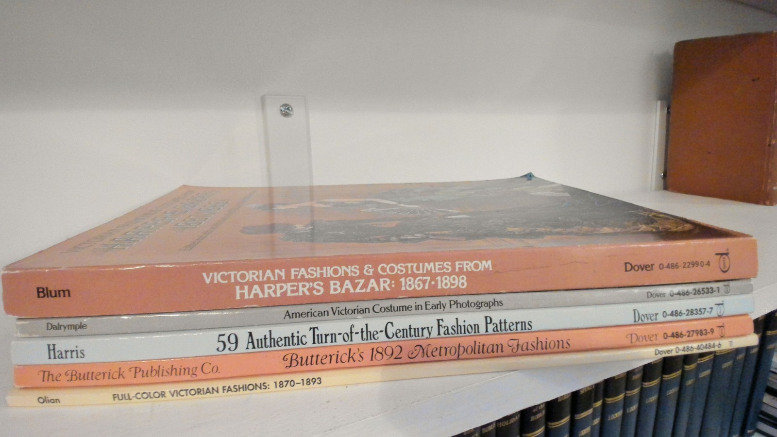 Dover Books Paperback Lot – Victorian Fashions and Costumes from Harper’s Bazar