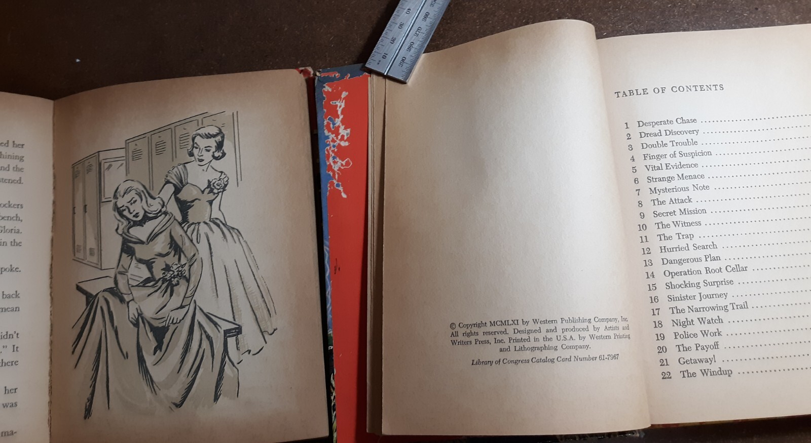 4 Retro Juvenile Fiction Hardcovers, Acceptable. gh