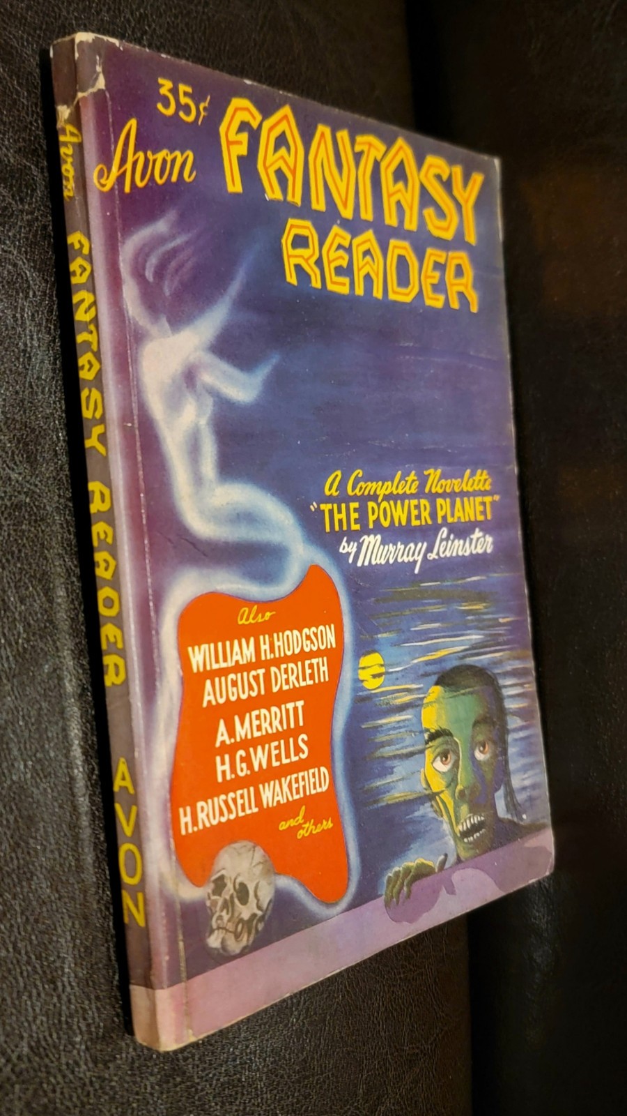 Avon Fantasy Reader No. 1 1947 Weird Tales Clark Ashton Smith H.G. Wells