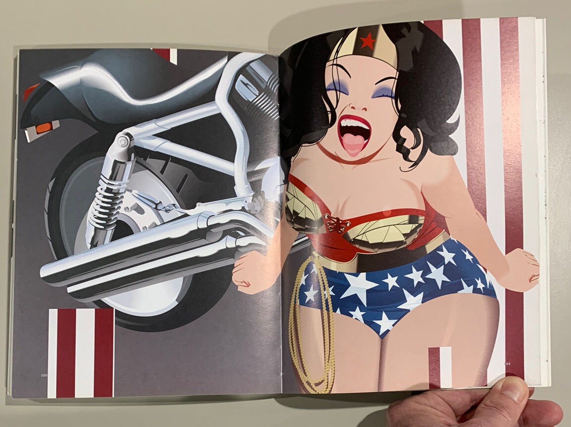 2007 Trade Paperback Arthur de Pins Artbook Fluide Glacial PinUp Glamour Cartoon
