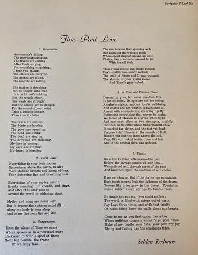 PORTFOLIO V Spring 1947 Black Sun Press Poetry incl MAN RAY, ANAIS NIN Rarities