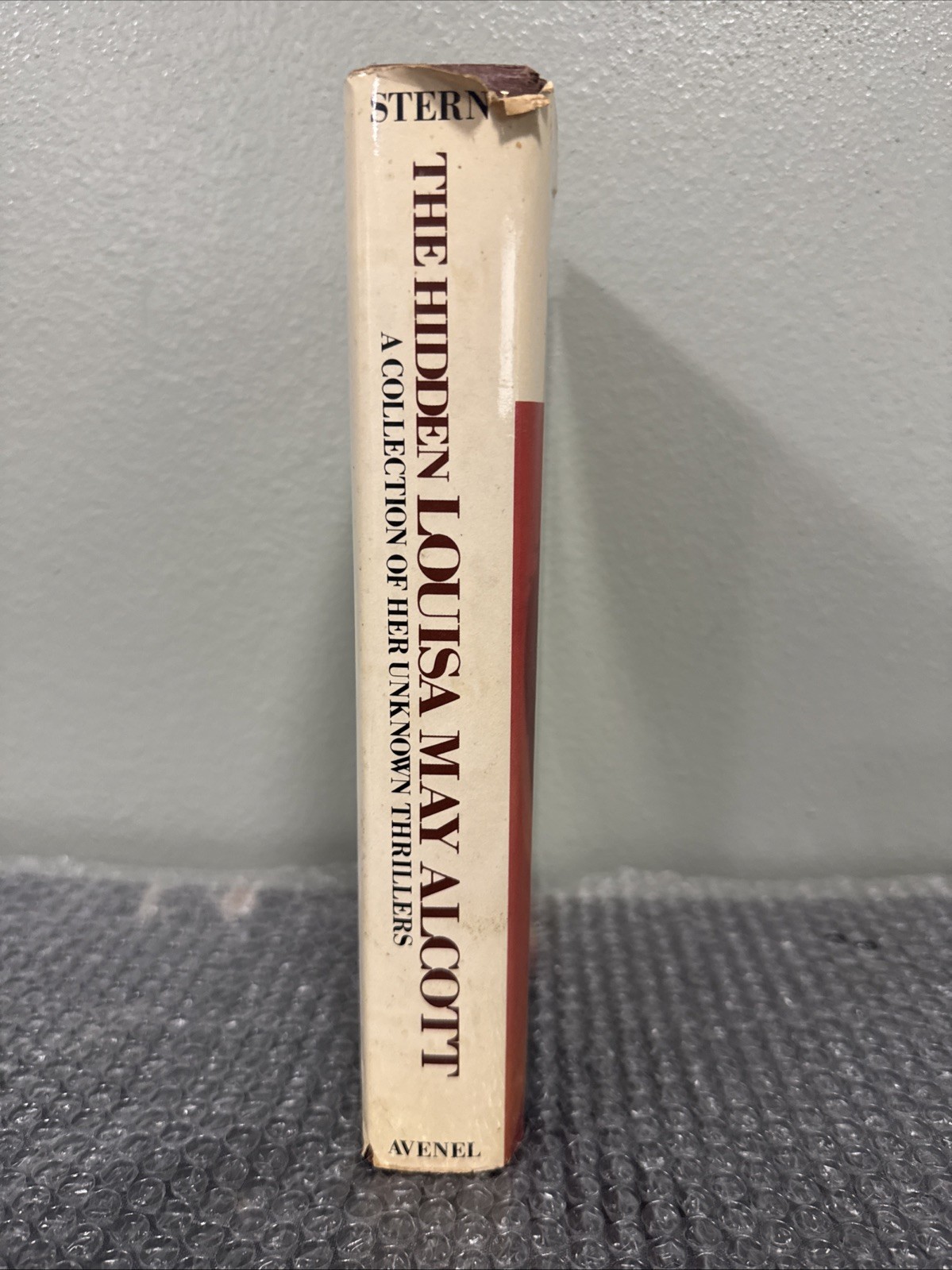 THE HIDDEN LOUISA MAY ALCOTT Collection of Unknown Thrillers Avenel 1984