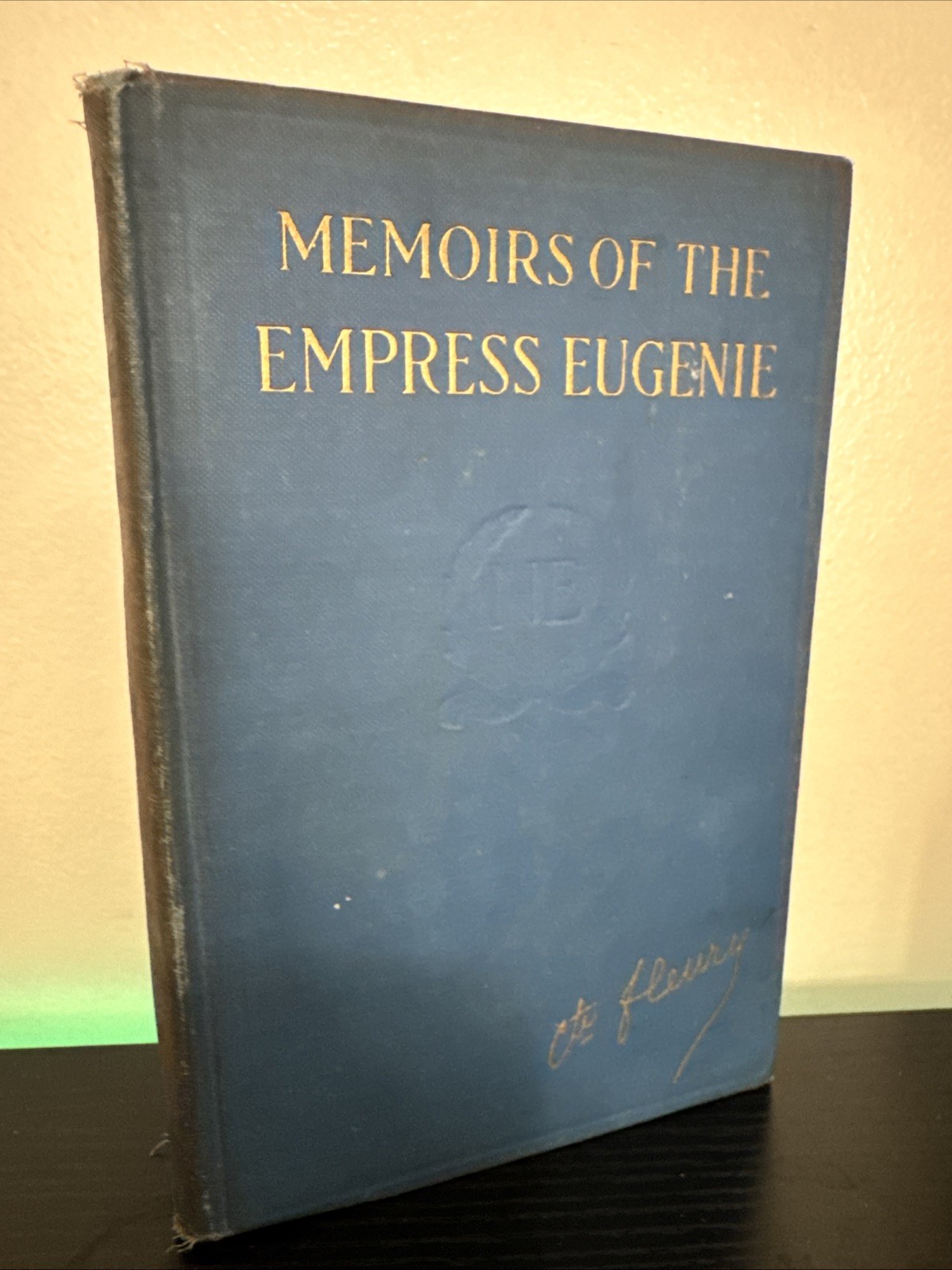 Memoirs of the Empress Eugenie Vol 2 by Comte Fleury 1920 D. Appleton & Co HC Sh