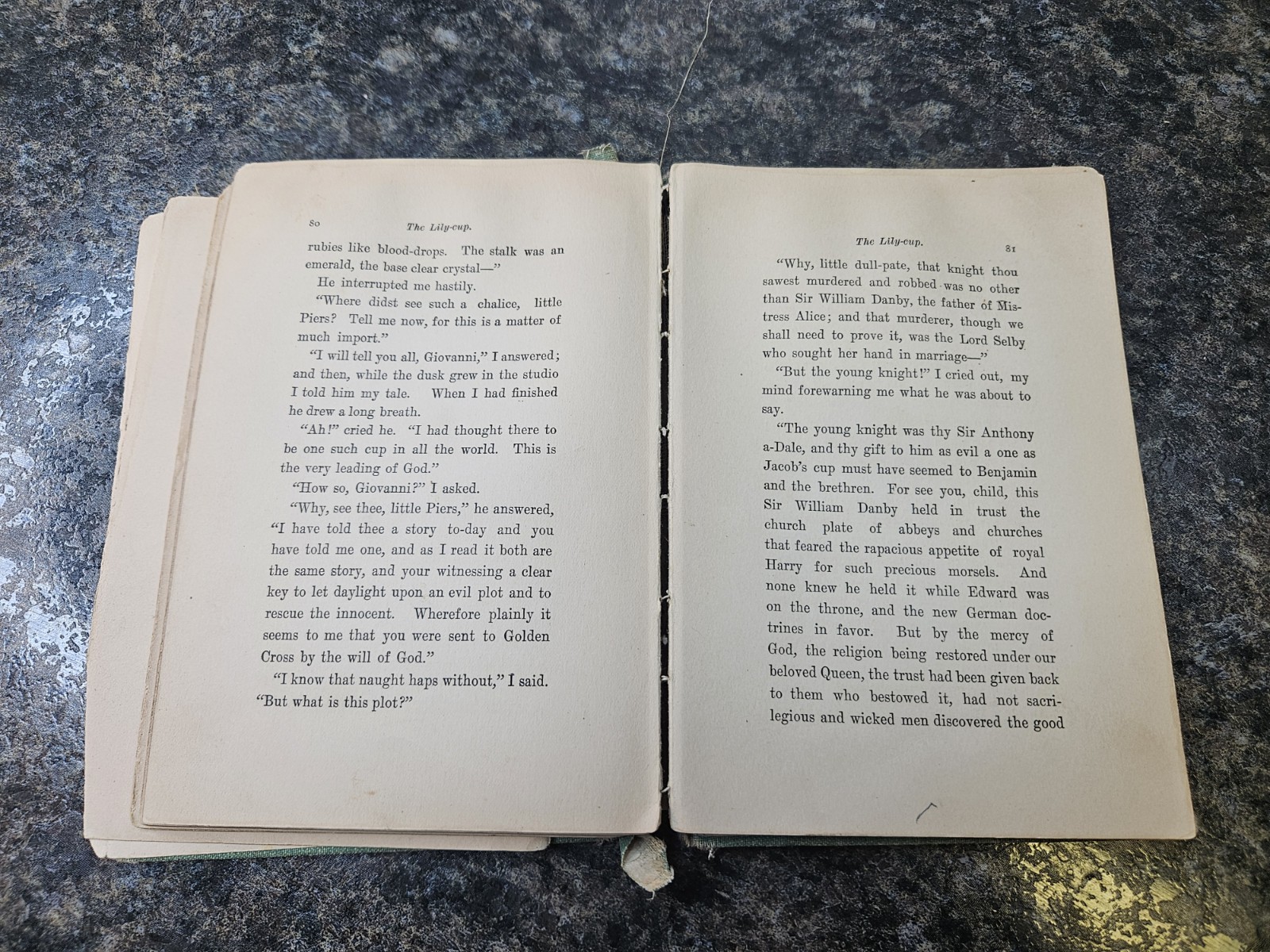 Antique Book The Golden Lily, Katharine Hinkson, 1902 (Lot 1521)