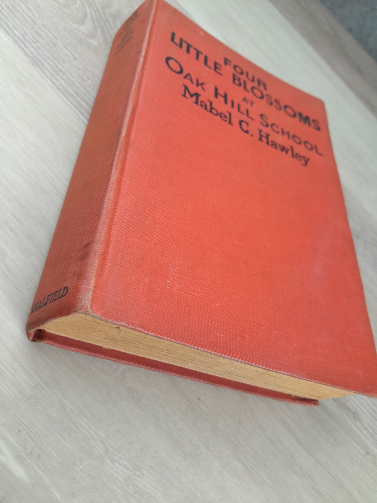 1920 Four Little Blossoms Oak Hill School Mabel C. Hawley Antique 1st Edition
