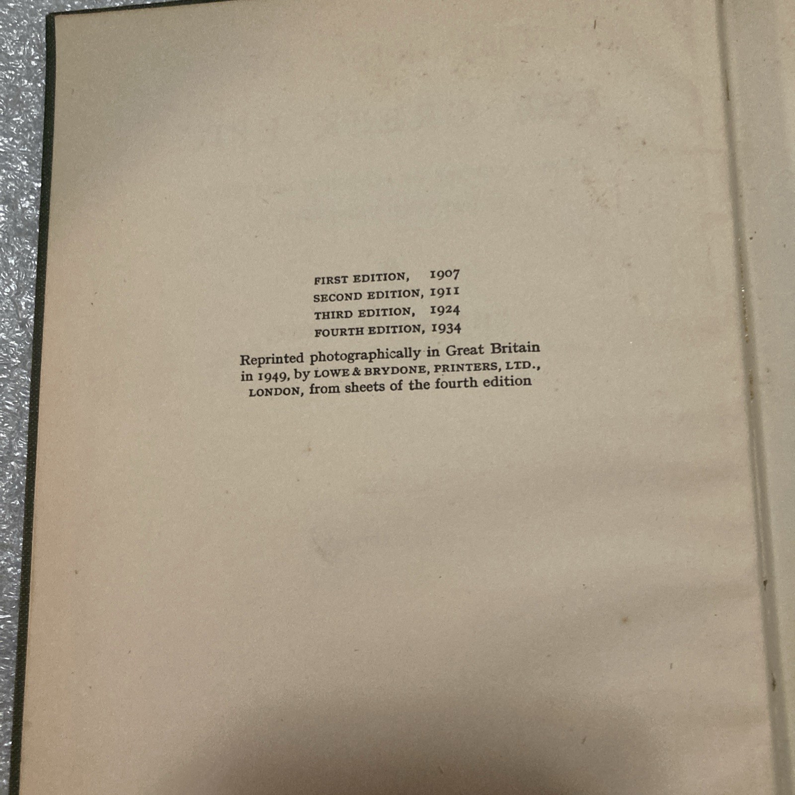 The Rise Of The Greek Epic by Gilbert Murray 4th Edition Hardcover 1934 UK