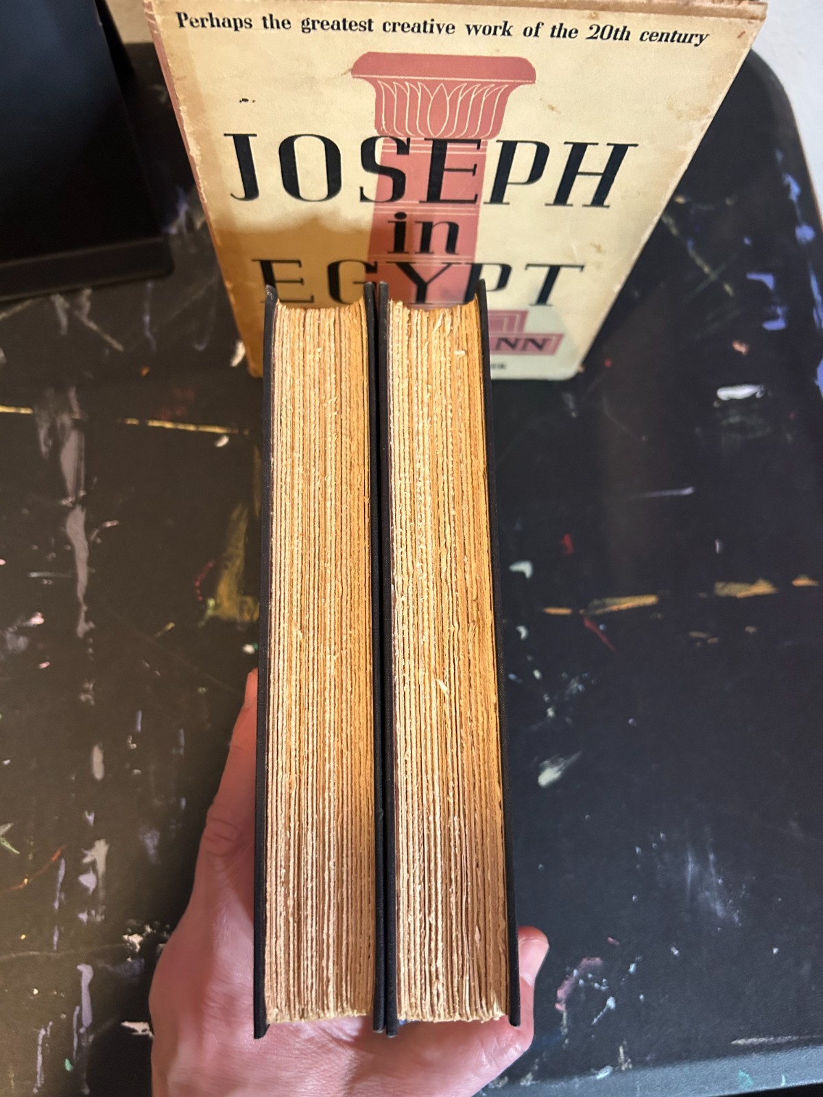 Joseph in Egypt: Thomas Mann: 1938 HC Set 1st Edition w/original slipcase